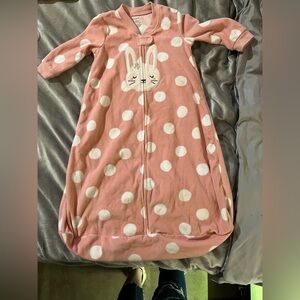 Carter's Pink and White Polka Dot Sleep Sack